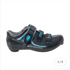 Bontrager Women's Spin/Cycling Shoes - Black and Blue
